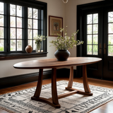The Quinn Oval Dining Table