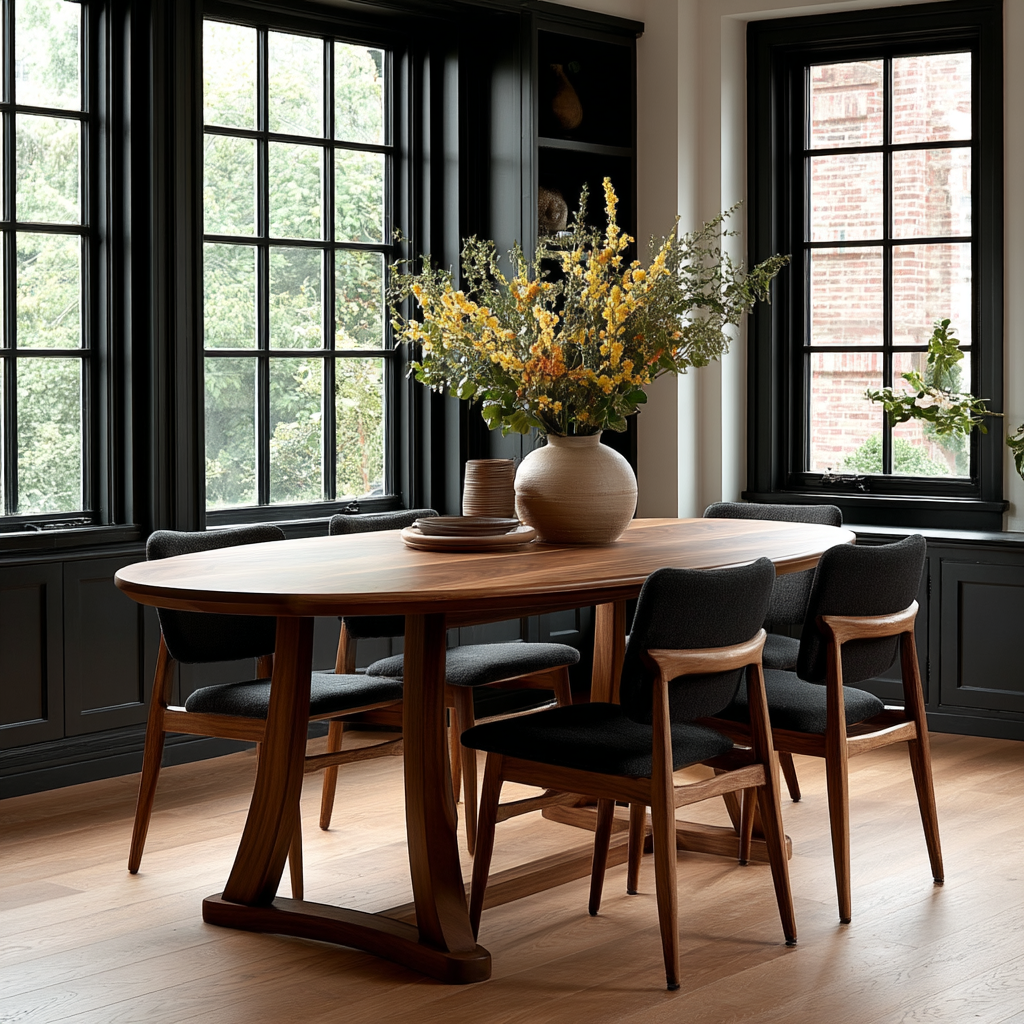The Quinn Oval Dining Table
