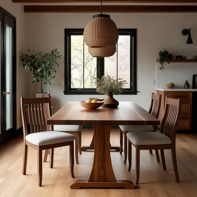 The Rowland Dining Table - alternate view