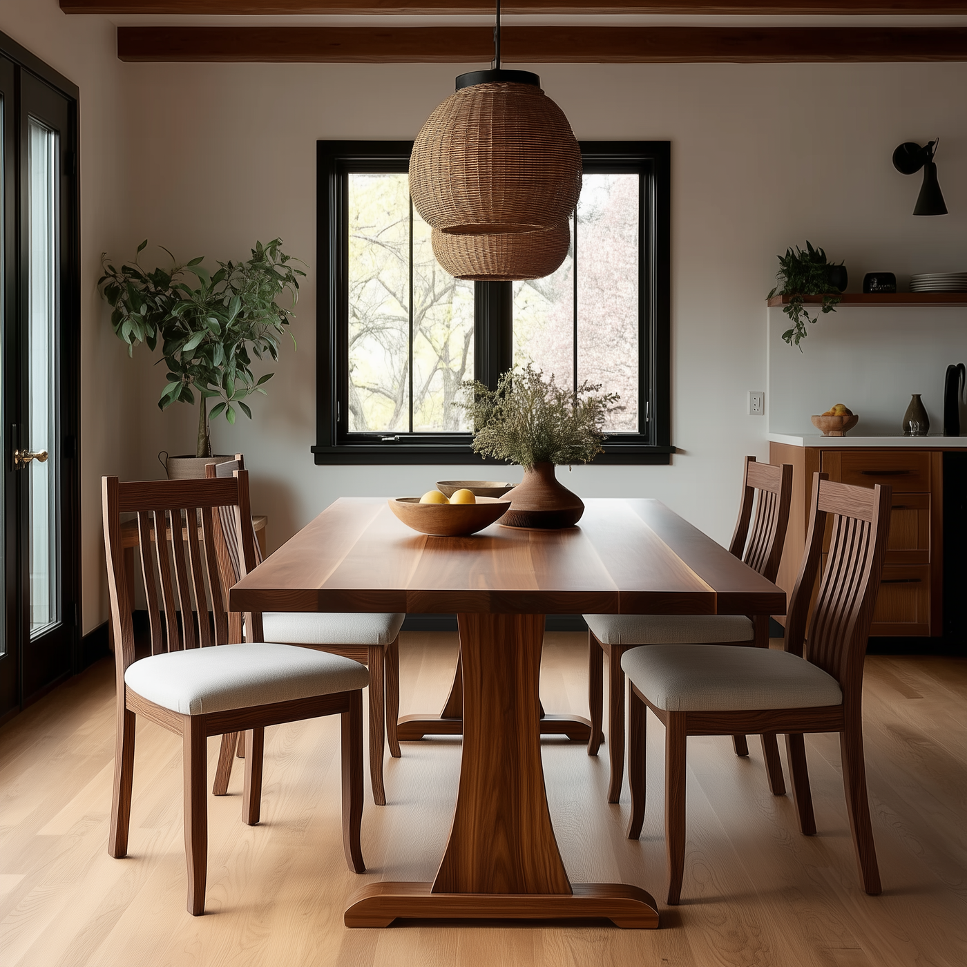 The Rowland Dining Table - alternate view