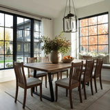 The Taber Live Edge Walnut Dining Table