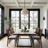 The Taber Live Edge Walnut Dining Table