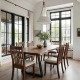 The Taber Live Edge Walnut Dining Table