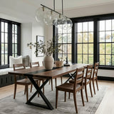 Epoxy Walnut Dining Table