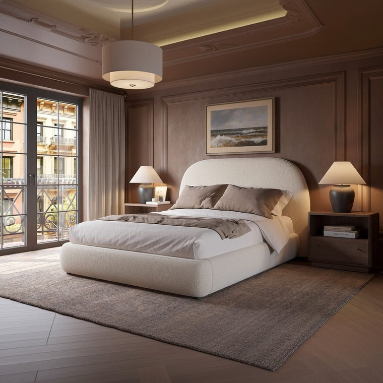 Asher Storage Bed - Rounded Hydraulic