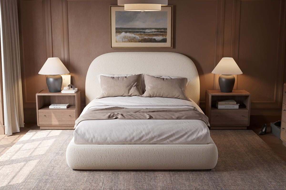 Asher Storage Bed - Rounded Hydraulic - detail view 3