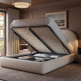 Asher Storage Bed - Rounded Hydraulic