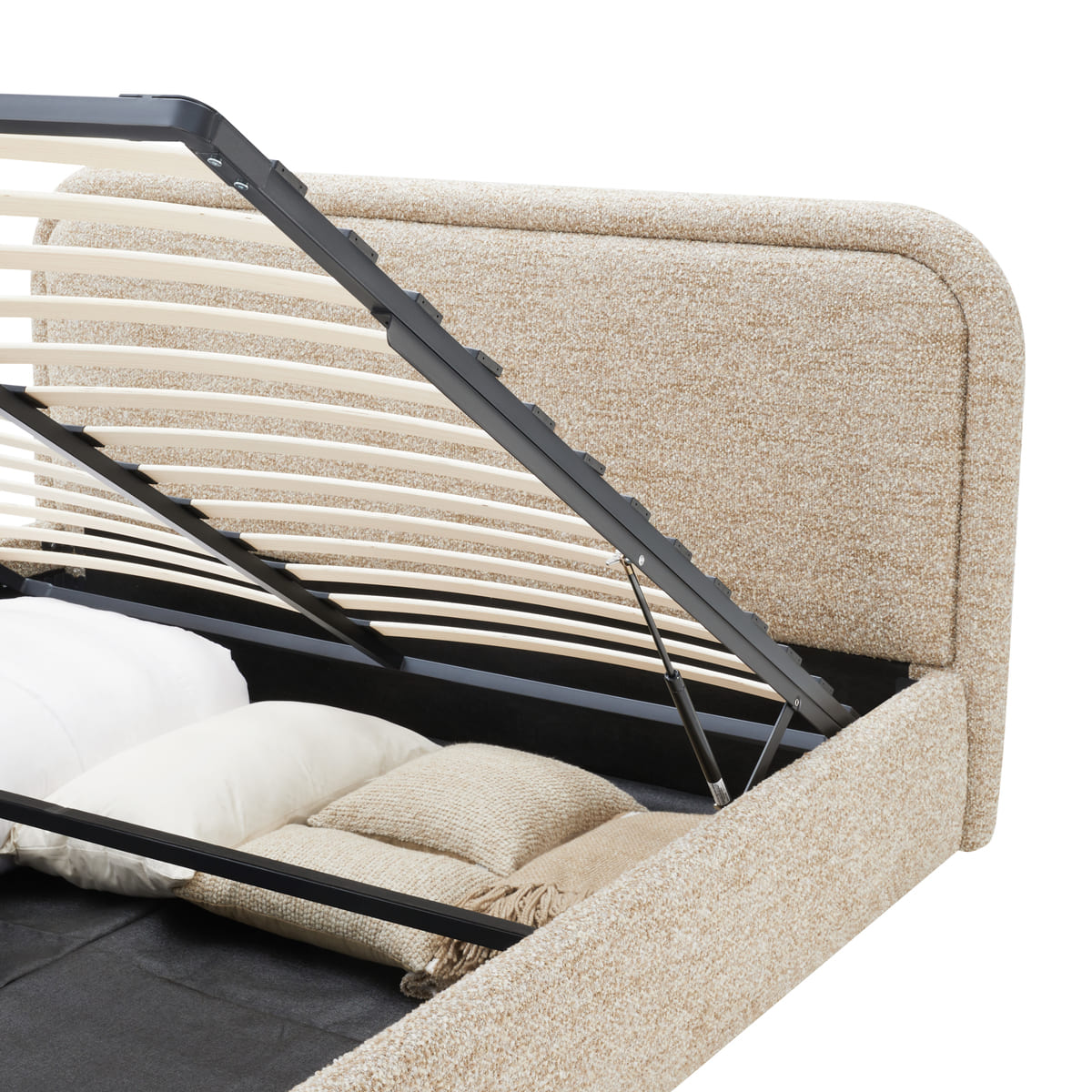 Aurora Storage Bed with Lift - Up Storage - detail view 20
