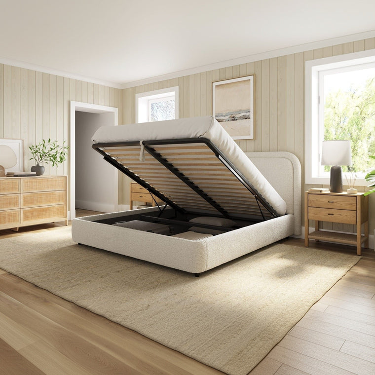 Aurora Storage Bed with Lift - Up Storage - alternate view