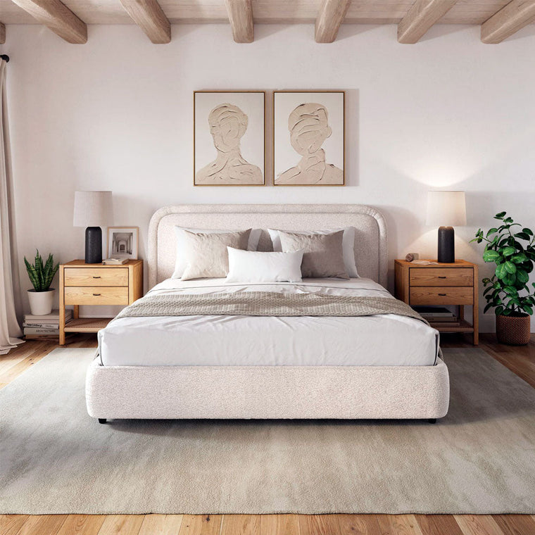 Ivery Bed - Round Headboard - alternate view