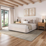 Ivery Bed - Round Headboard