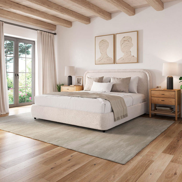Ivery Bed - Round Headboard
