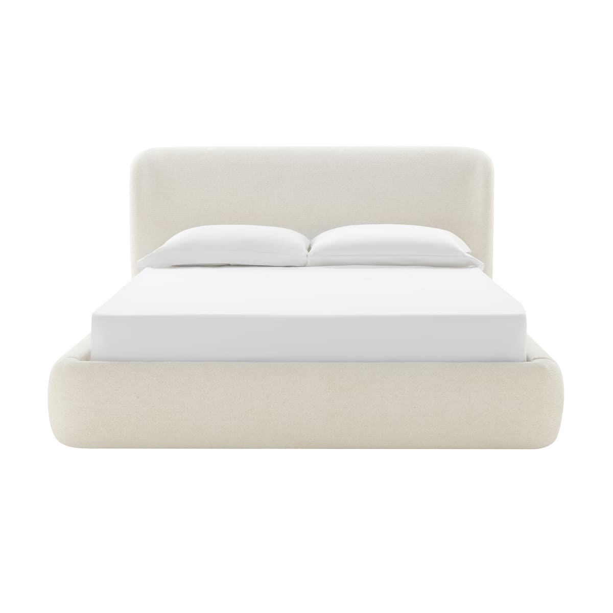 Chelsea Bed - Soft Rounded Upholstered Bed - detail view 76