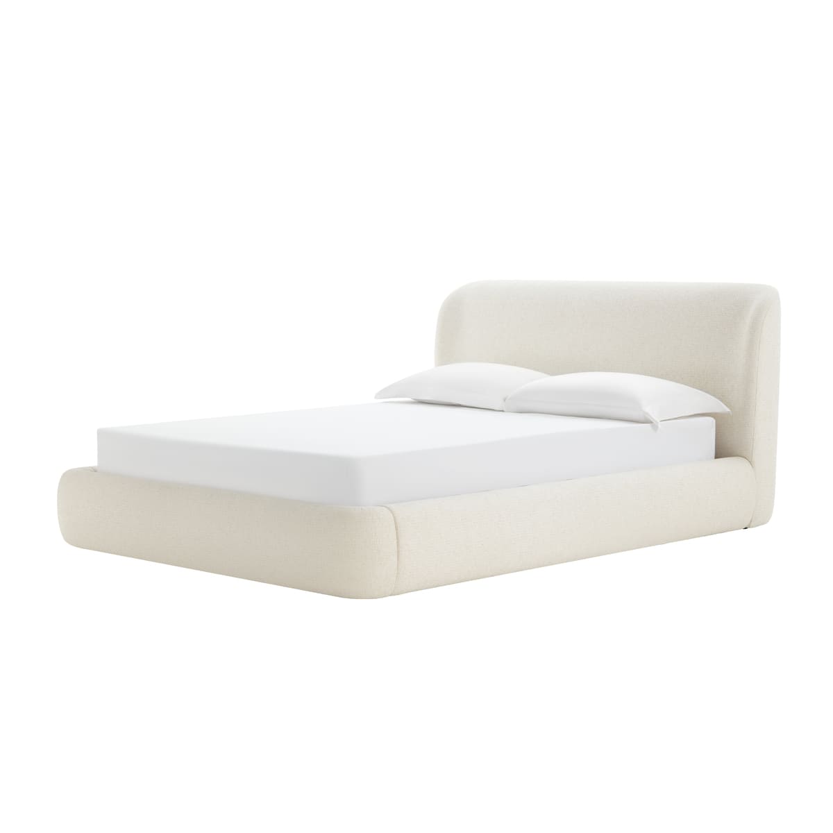 Chelsea Bed - Soft Rounded Upholstered Bed - detail view 79