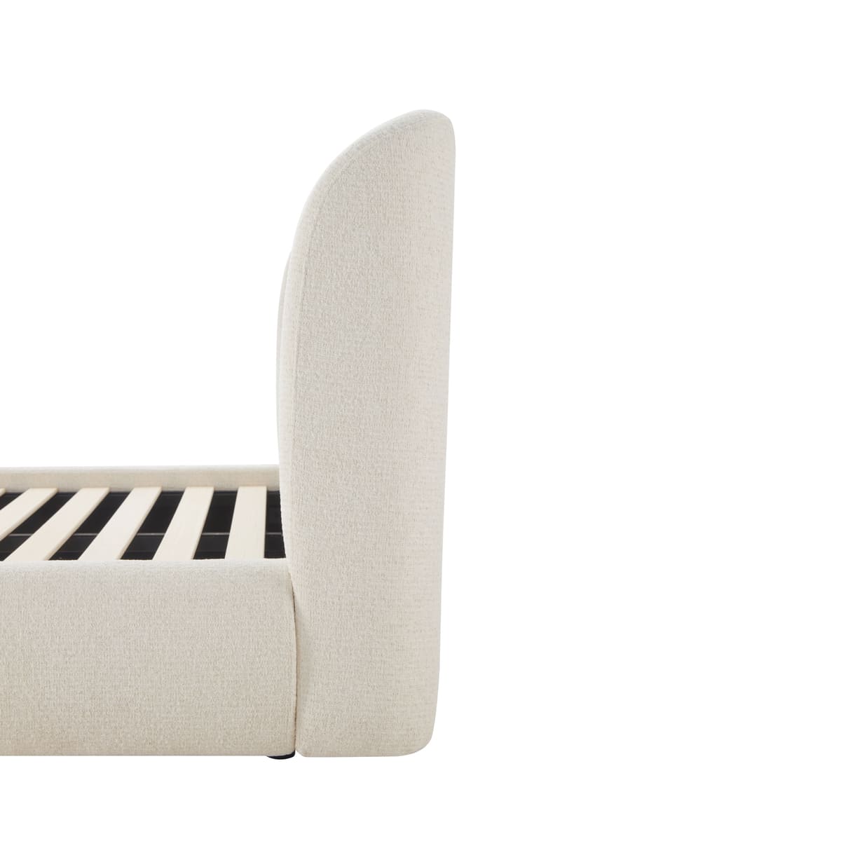 Chelsea Bed - Soft Rounded Upholstered Bed - detail view 90