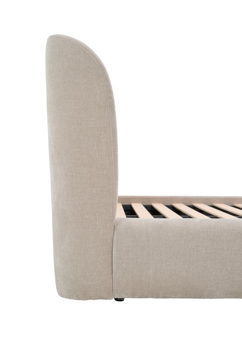 Chelsea Bed - Soft Rounded Upholstered Bed - detail view 13
