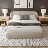 Chelsea Bed - Soft Rounded Upholstered Bed