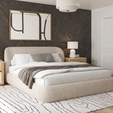 Chelsea Bed - Soft Rounded Upholstered Bed