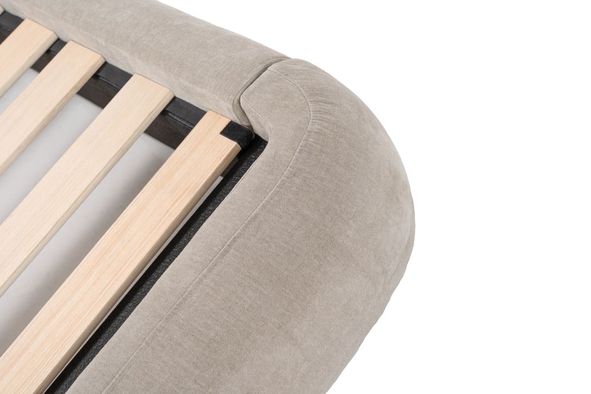 Chelsea Bed - Soft Rounded Upholstered Bed - detail view 14
