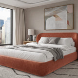 Chelsea Bed - Soft Rounded Upholstered Bed