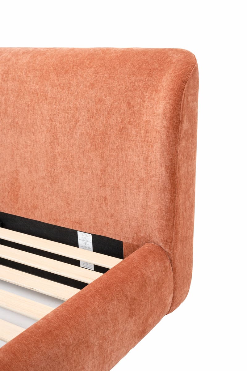 Chelsea Bed - Soft Rounded Upholstered Bed - detail view 109
