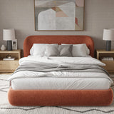 Chelsea Bed - Soft Rounded Upholstered Bed