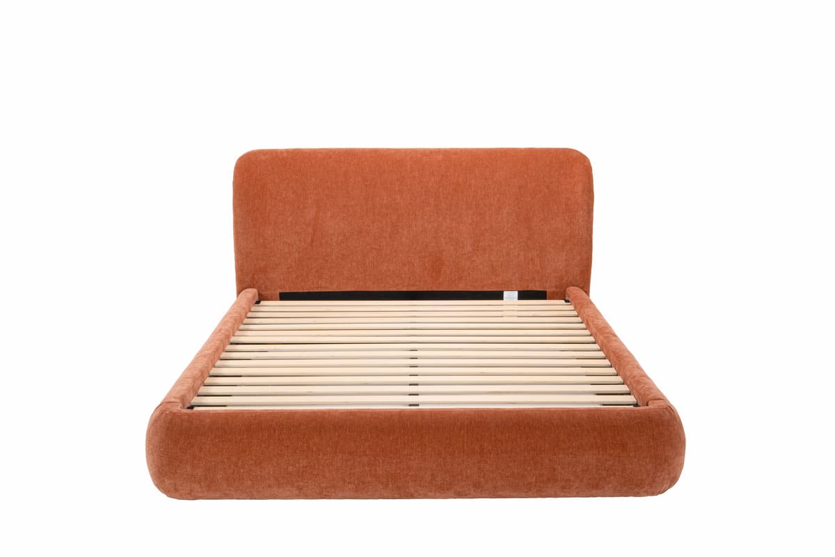 Chelsea Bed - Soft Rounded Upholstered Bed - detail view 100