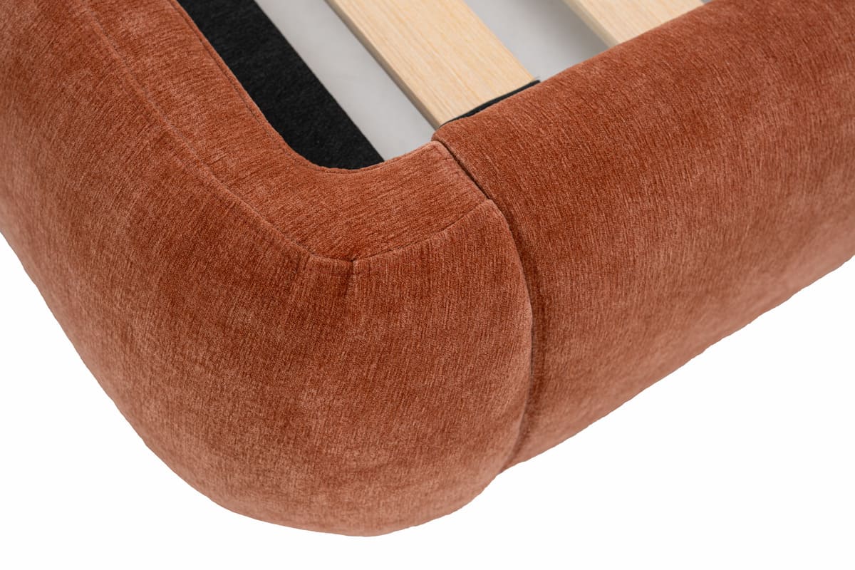 Chelsea Bed - Soft Rounded Upholstered Bed - detail view 106