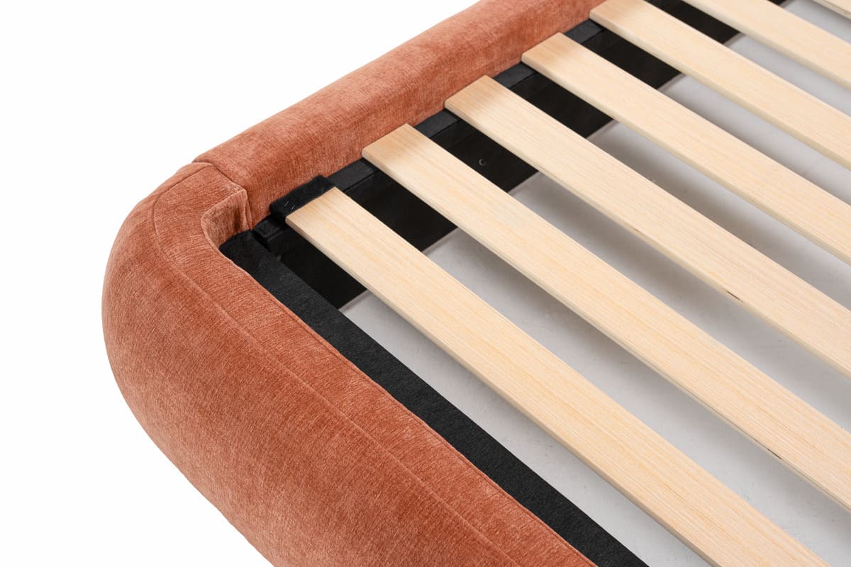 Chelsea Bed - Soft Rounded Upholstered Bed - detail view 107
