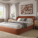Chelsea Bed - Soft Rounded Upholstered Bed