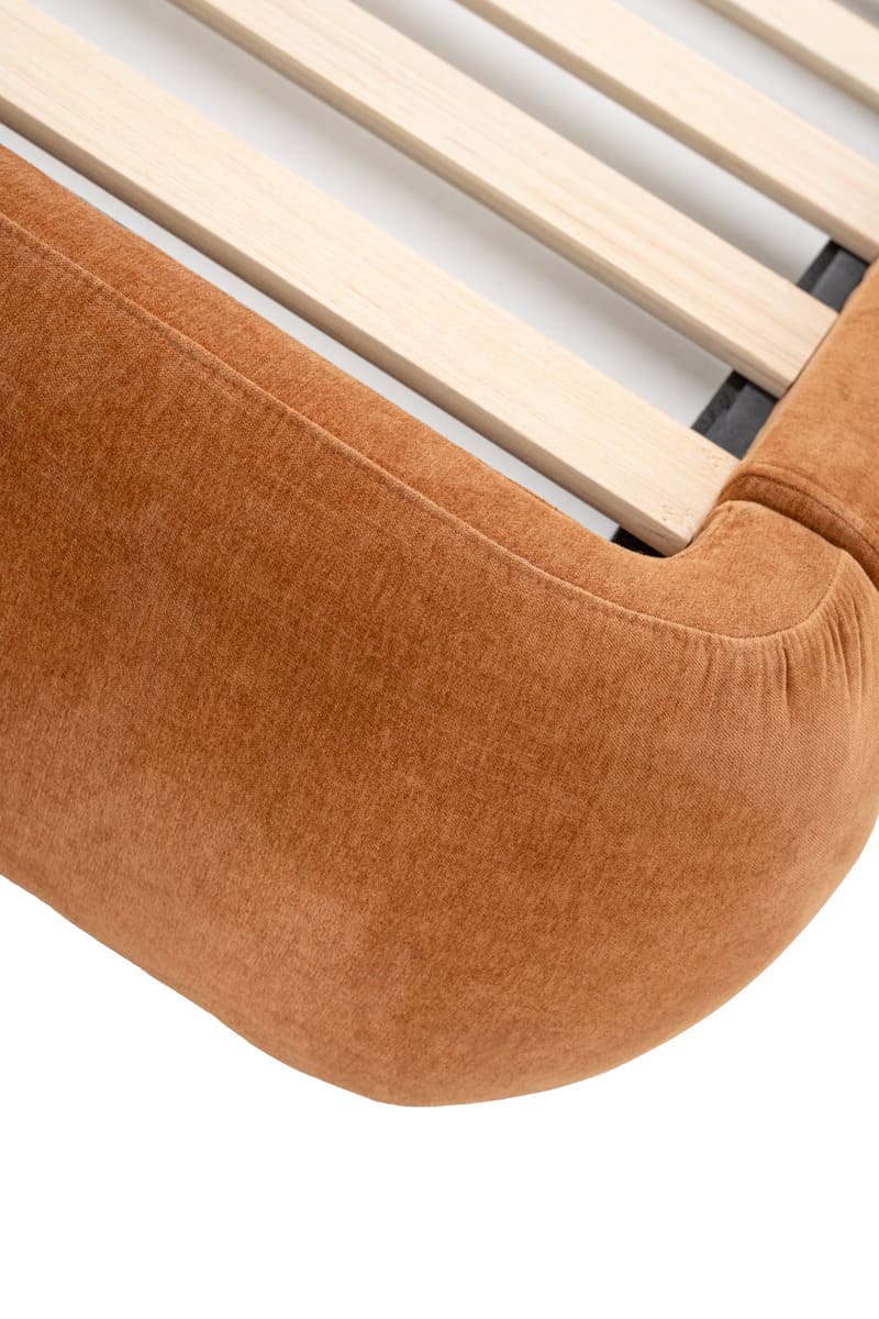 Chelsea Bed - Soft Rounded Upholstered Bed - detail view 66