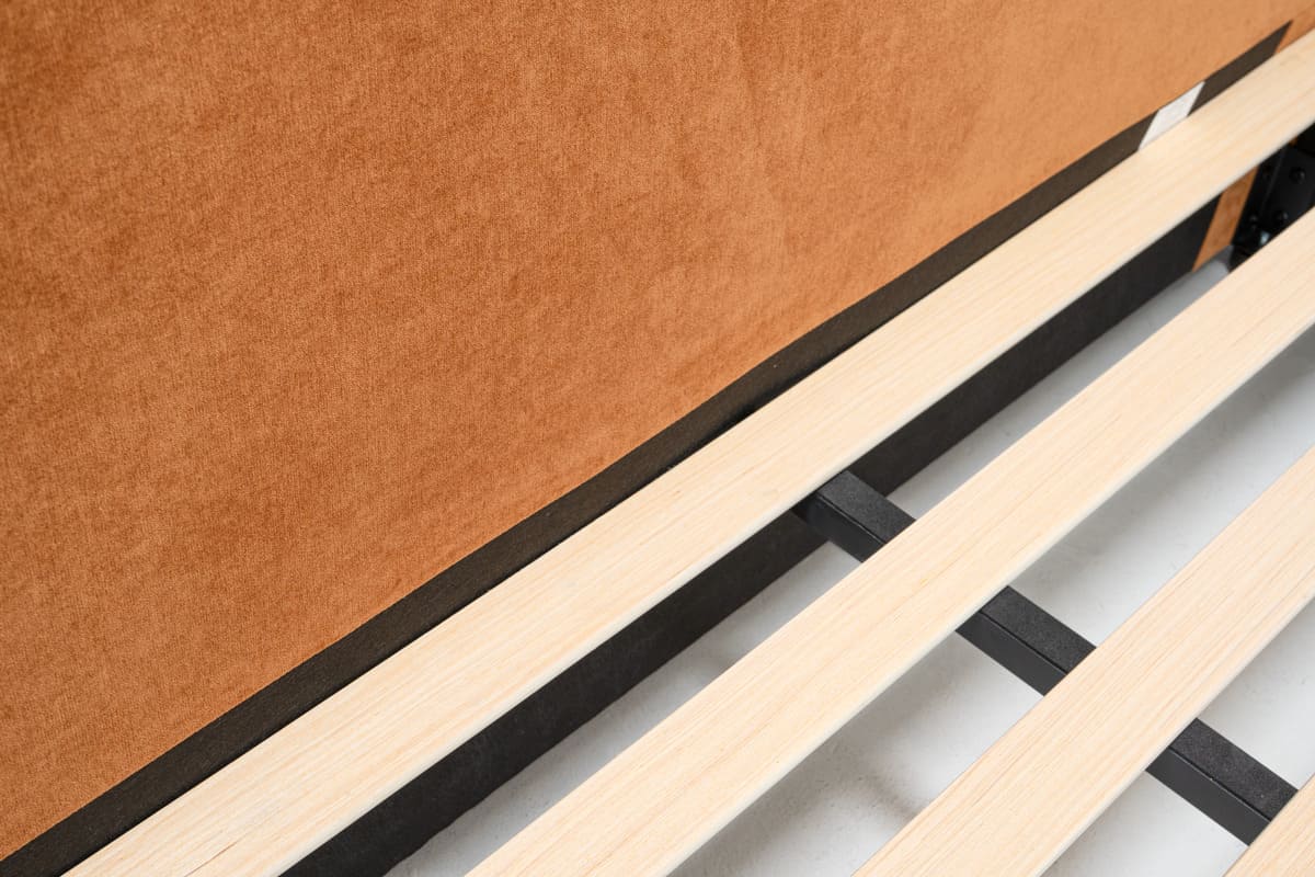 Chelsea Bed - Soft Rounded Upholstered Bed - detail view 67