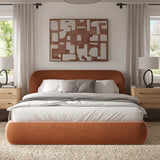 Chelsea Bed - Soft Rounded Upholstered Bed
