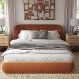 Chelsea Bed - Soft Rounded Upholstered Bed