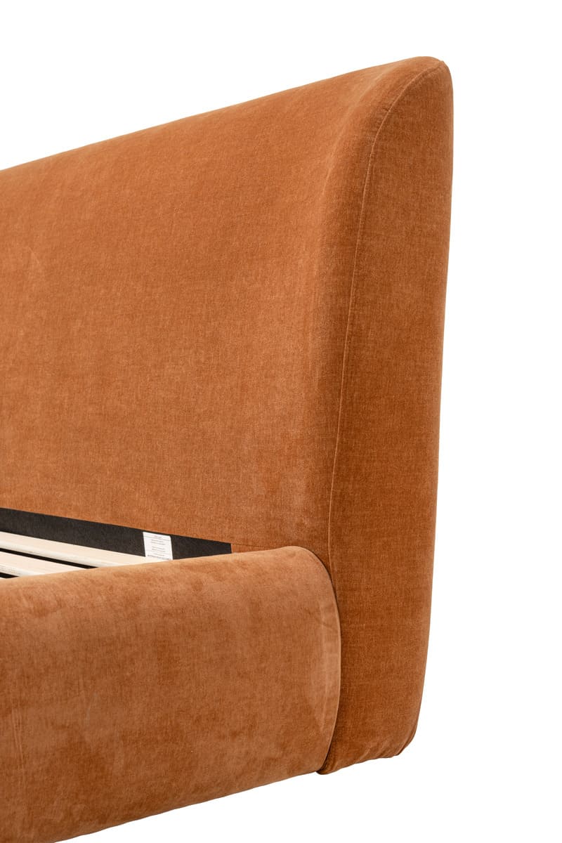 Chelsea Bed - Soft Rounded Upholstered Bed - detail view 69