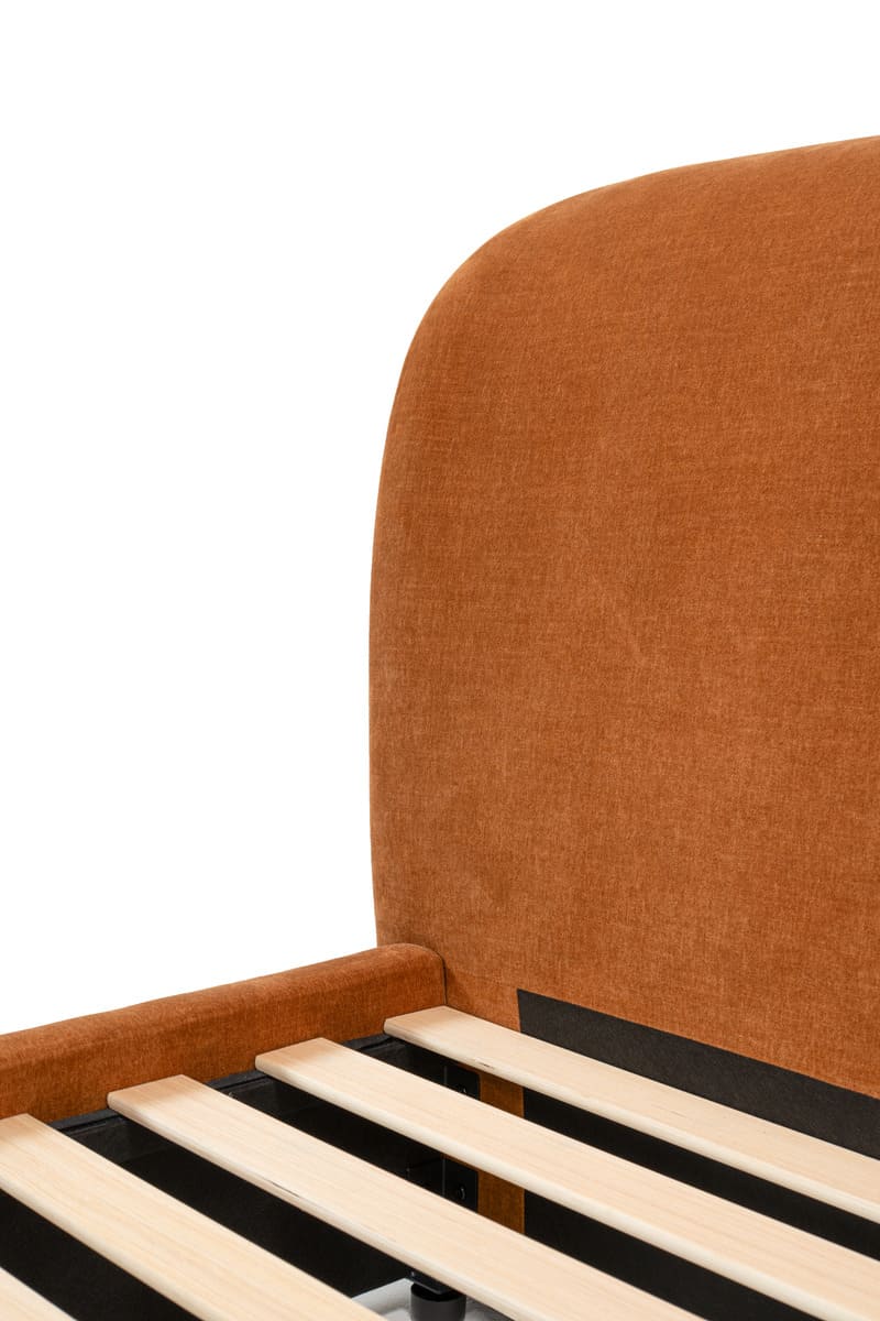 Chelsea Bed - Soft Rounded Upholstered Bed - detail view 59