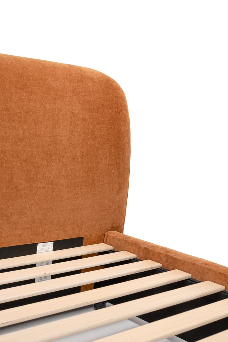 Chelsea Bed - Soft Rounded Upholstered Bed - detail view 60