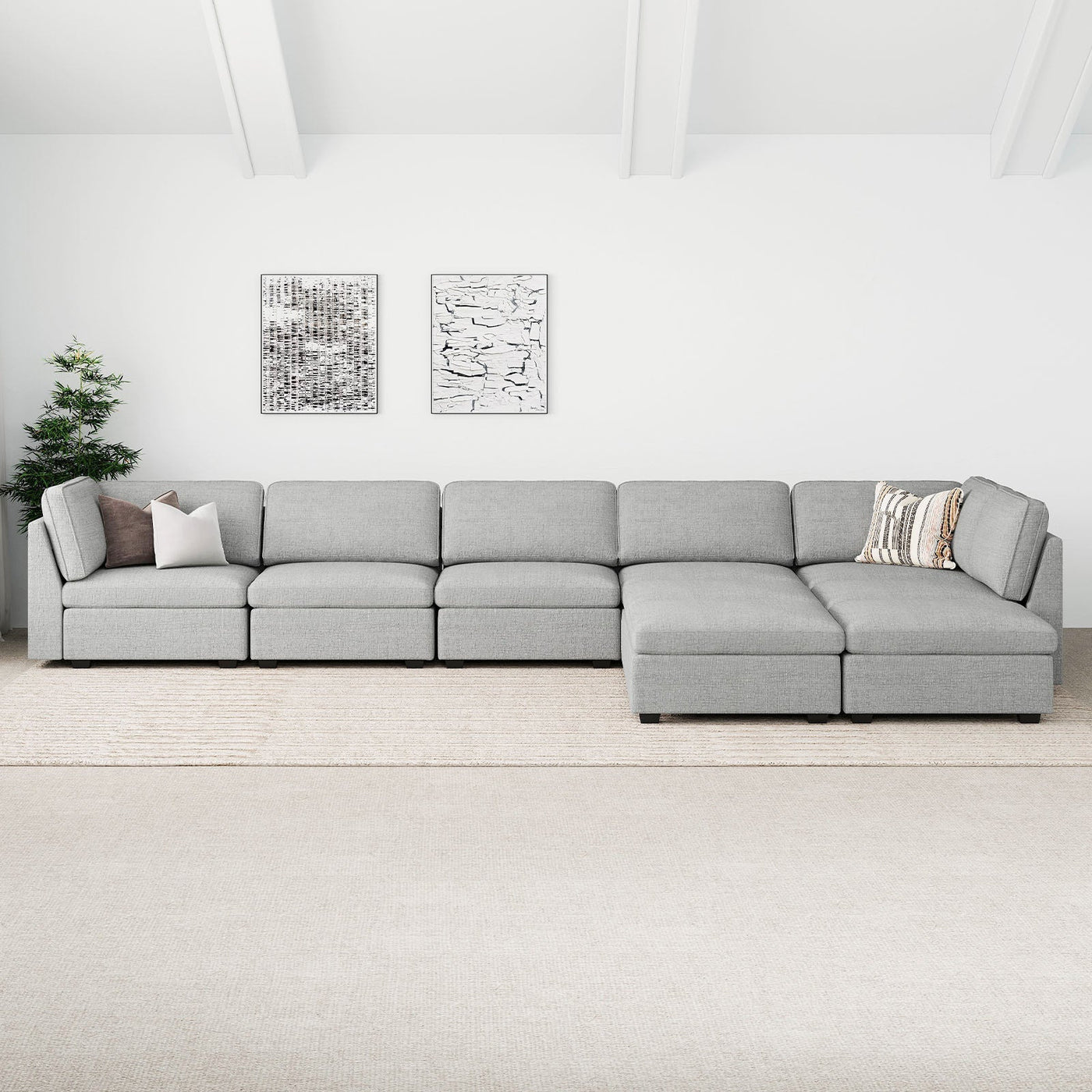 Sofinity Storage Sectional Couch - detail view 6