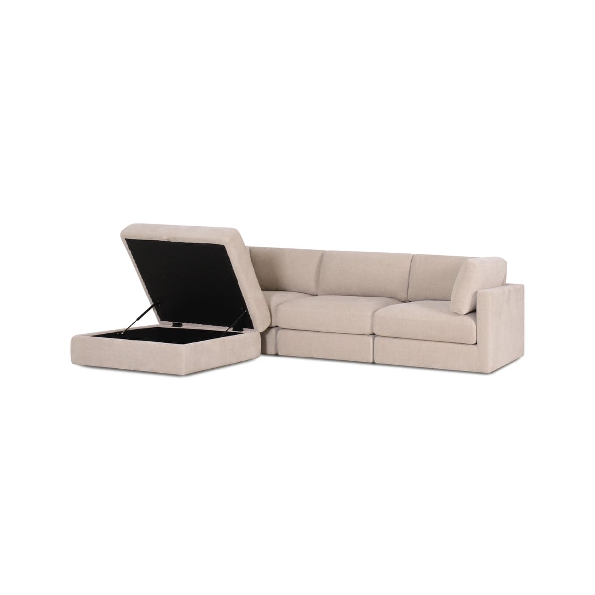 Haven 3 - Pc Modular Sofa with Ottoman - detail view 50