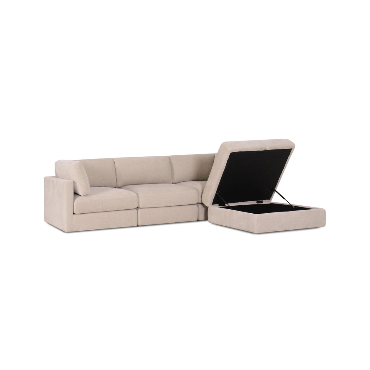 Haven 3 - Pc Modular Sofa with Ottoman - detail view 70