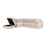 Haven 4 - Pc Modular Sofa with Ottoman