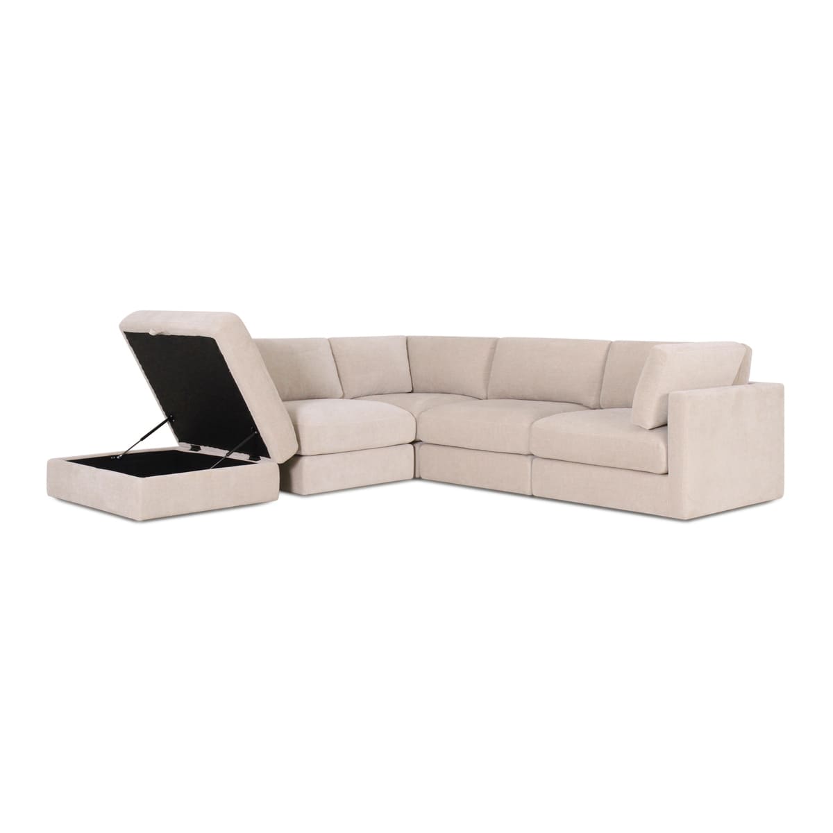 Haven 4 - Pc Modular Sofa with Ottoman - detail view 44