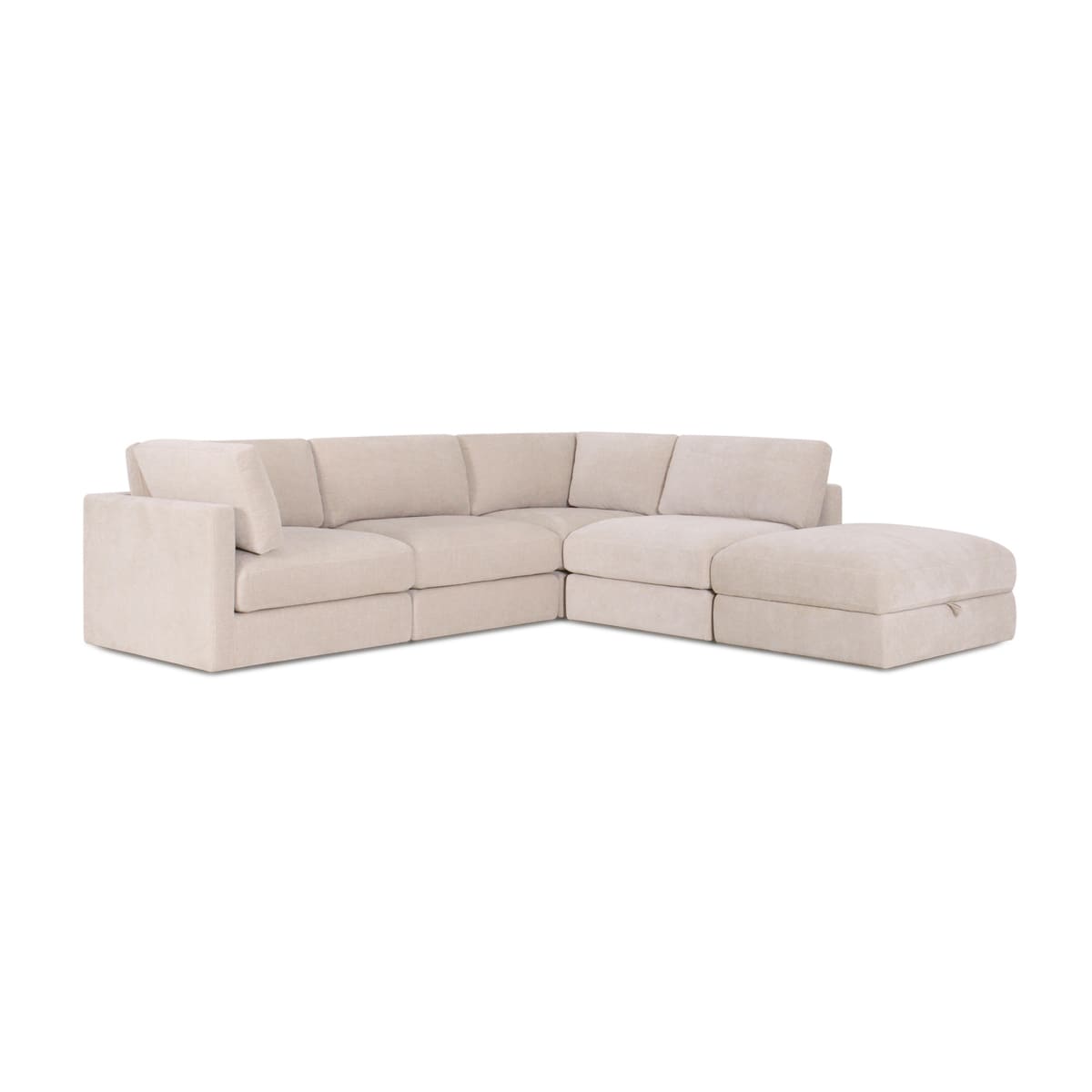Haven 4 - Pc Modular Sofa with Ottoman - detail view 58