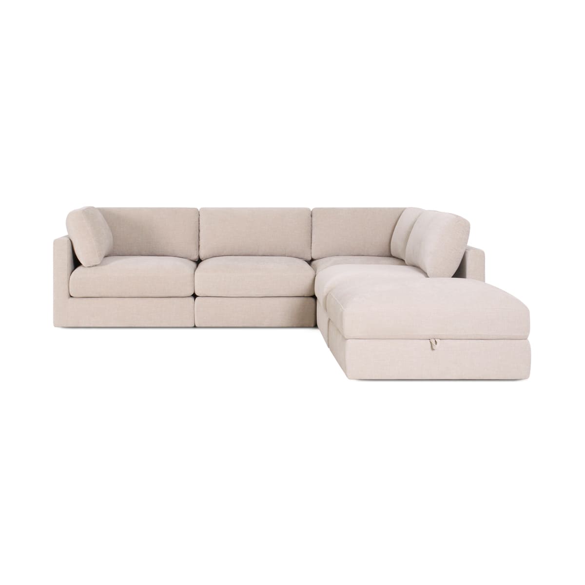Haven 4 - Pc Modular Sofa with Ottoman - detail view 59