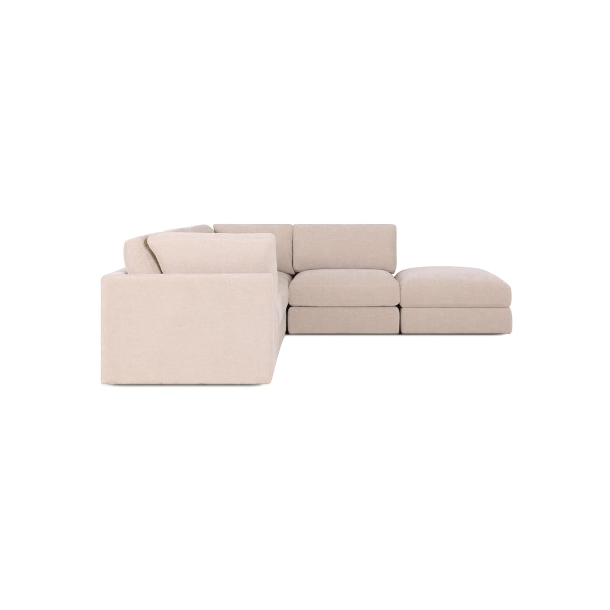 Haven 4 - Pc Modular Sofa with Ottoman - detail view 60