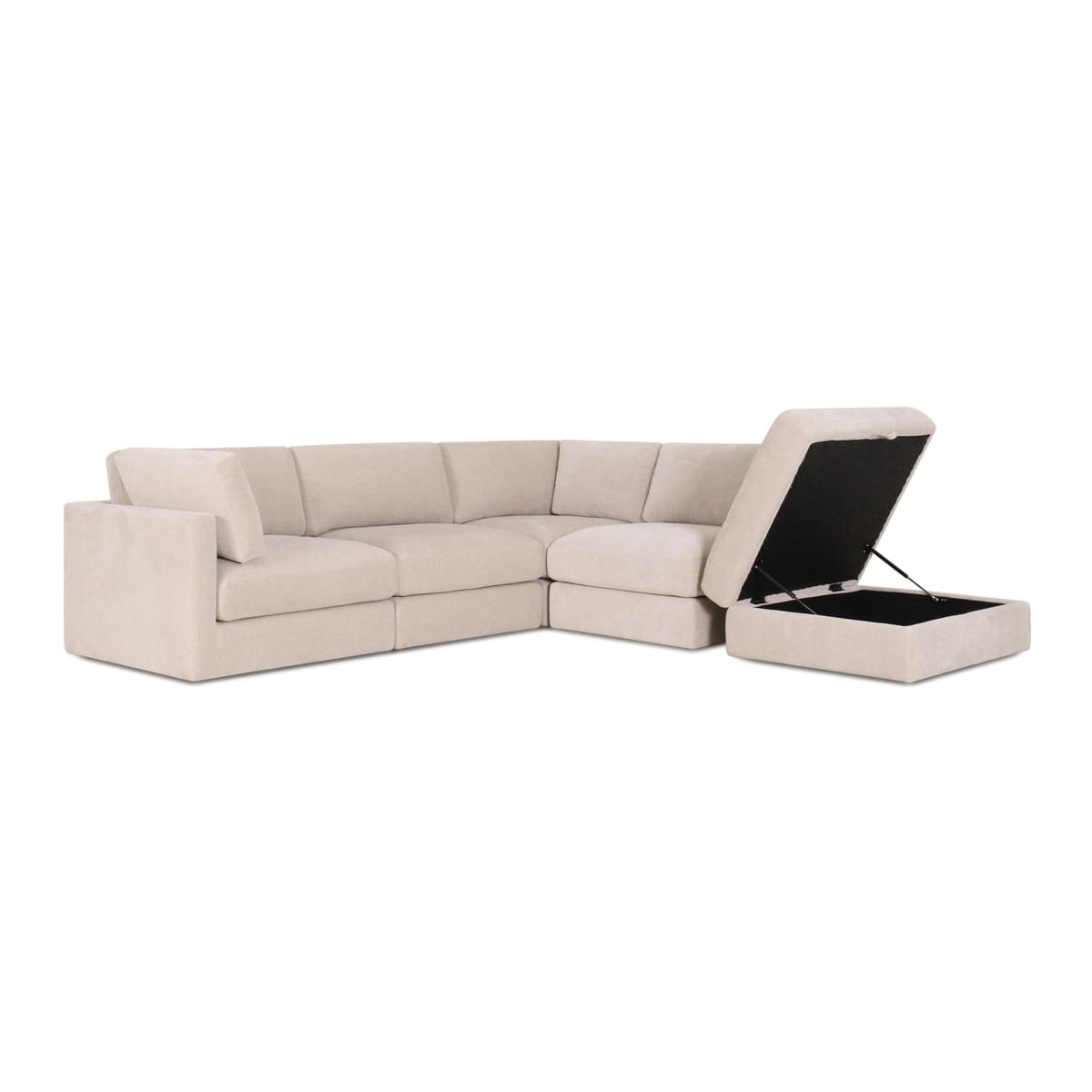 Haven 4 - Pc Modular Sofa with Ottoman - detail view 62