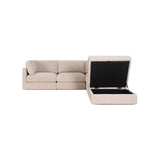 Haven 4 - Pc Modular Sofa with Ottoman