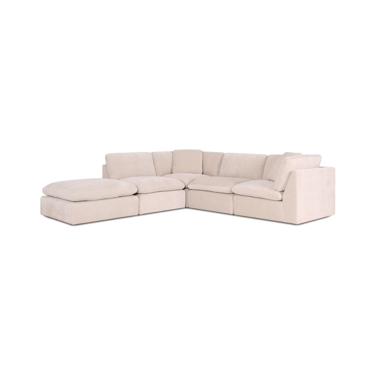 Hilton 4 - Pc Modular Sofa with Ottoman - detail view 19