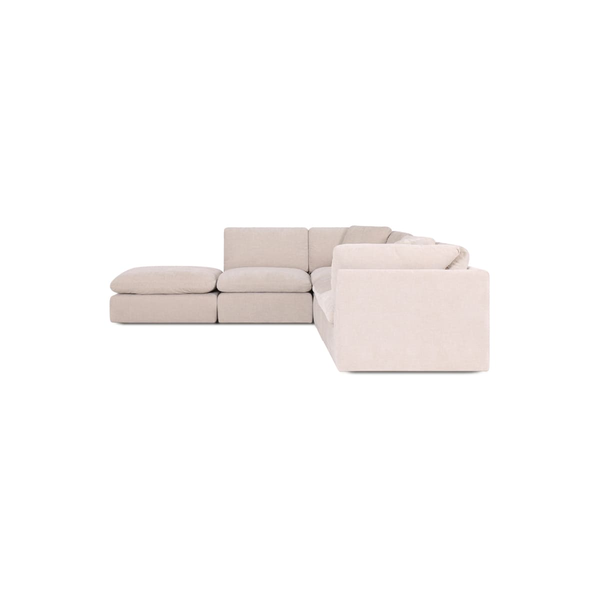 Hilton 4 - Pc Modular Sofa with Ottoman - detail view 21