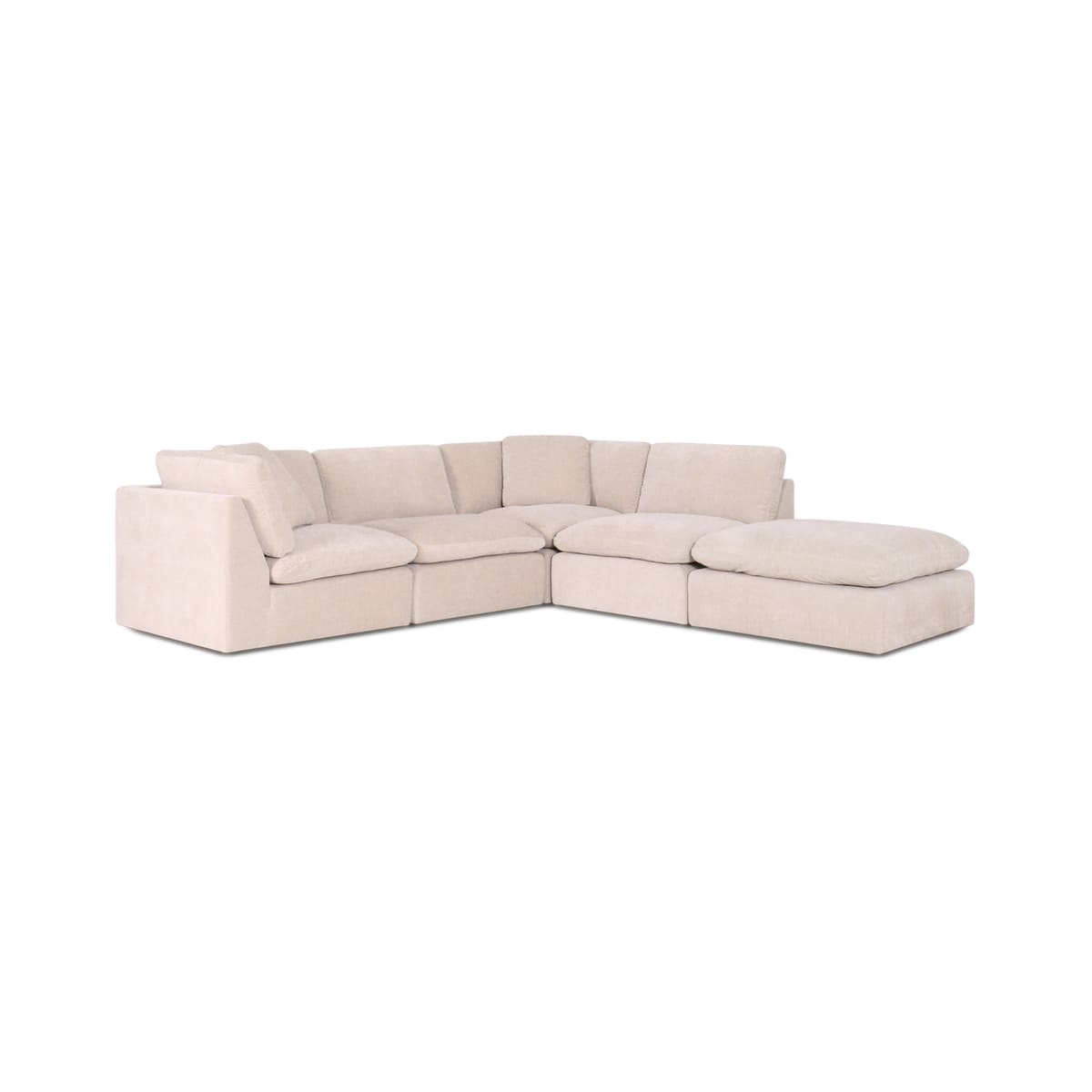 Hilton 4 - Pc Modular Sofa with Ottoman - detail view 29